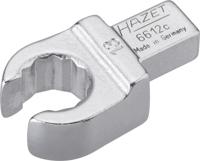HAZET Insteek-ringsleutel · open 6612C-13 · 9 x 12 mm insteekvierkant massief · Buitentwaalfkant profiel · SW 13 mm - thumbnail