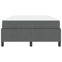 Boxspring bed Donkergrijs, Zwart 120 x 200 cm - thumbnail