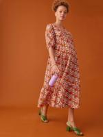 Lange zwangerschapsjurk bohemian-spirit ENVIE DE FRAISE ecru - thumbnail