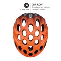 Buzaglo Catlike kinderhelm kitten maat s 52-55cm oranje - thumbnail