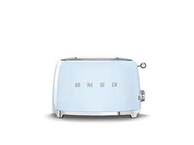 SMEG - Broodrooster - TSF01PBEU Broodrooster 2x2 Blauw - thumbnail