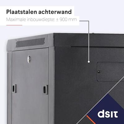 DSI 47U serverkast met glazen deur - DS6047 server rack