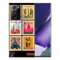 Samsung Galaxy Note20 Ultra | Silliconen Back Cover | Postzegels - thumbnail