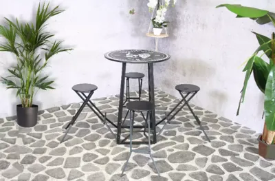 Barset Columbus 4-persoons Inklapbaar