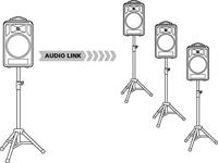 Monacor TXA-1022CD Mobiele PA-luidspreker 25 cm 10 inch 1 stuk(s) - thumbnail