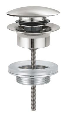 Grohe Waste Others met Push Open Plug Supersteel Grohe Waste Others met Push Open Plug Supersteel