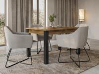 Rechthoekige eettafel OLIANNE 180 cm appenzeller sparren - thumbnail