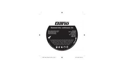 Dario Tools Diamantslijpschijf Vol.R. 125mm Dario Tools Diamantslijpschijf Vol.R. 125mm