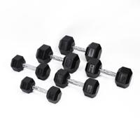 PT Essentials DELUXE PRO Hexa Dumbbellset 2,5 t/m 30 kg met storage rack - verwacht eind november - thumbnail