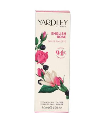 Yardley London english rose eau de toilette 50ml