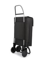 Winkelwagen Rolser Jean Tweed Zwart 43 L - thumbnail