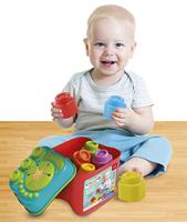 Clementoni baby clemmy sensory emmer met blokken - thumbnail