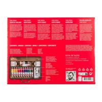 Van Gogh • acrylverf startersbox xl 12 x 40ml + accessoires - thumbnail