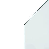Glasplaat openhaard zeshoekig 100x60 cm - thumbnail