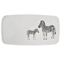 RIDDER badmat zebra 38x72 cm wit en zwart - thumbnail