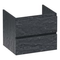 Brauer Joy - Onderkast - 60 cm - met 2 Softclose Lades Greeploos en 1 Sifon Uitsparing - Damascus - thumbnail