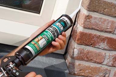 Siliconenkit Bouw Wit Koker 300 ml Bison - Bison