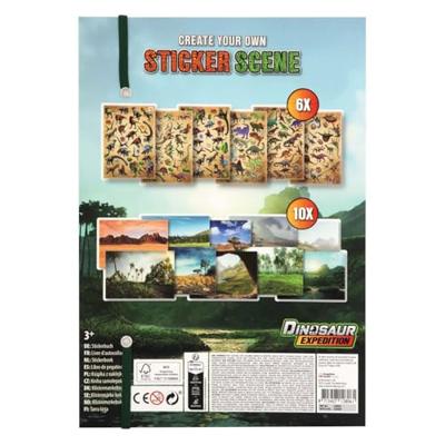 Creative Craft Group Dino stickerboek