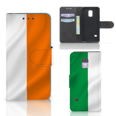 Samsung Galaxy S5 Mini Bookstyle Case Ierland Samsung Galaxy S5 Mini Bookstyle Case Ierland