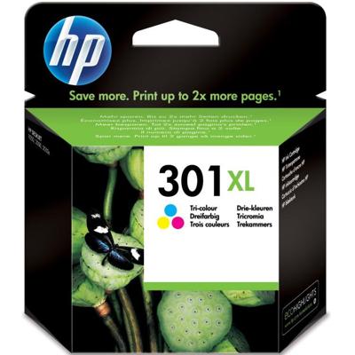 Originele inkt cartridge HP CH564EE#301 (4 pcs) Tricolor Originele inkt cartridge HP CH564EE#301 (4 pcs) Tricolor