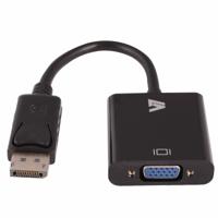 V7 CBLDPVGA-1E kabeladapter/verloopstukje 1x 20-pin DisplayPort 1x 15-pin VGA Zwart - thumbnail