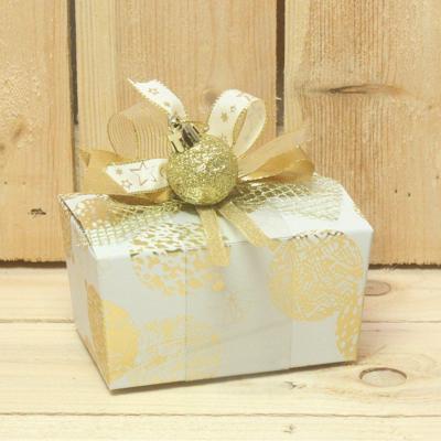 Bonbon doosjes - Chocolade doosje - Kerstbal LAAG kerst - 24 stuks