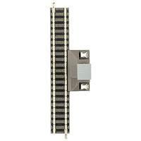 N Fleischmann Piccolo (met ballastbed) 9108 Aansluitrails, Recht 111 mm 1 stuk(s) - thumbnail