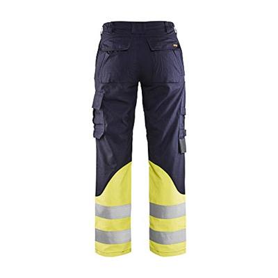 Blåkläder Multinorm Dames Werkbroek Inherent 71881512 | Marine/High-Vis Geel | Maat 46 - 7330509664100 Blåkläder Multinorm Dames Werkbroek Inherent 71881512 | Marine/High-Vis Geel | Maat 46 - 7330509664100