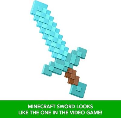 Minecraft Plastic Diamond Sword (43cm)