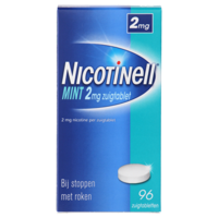 Nicotinell Zuigtablet Mint 2 mg - voor stoppen met roken - thumbnail