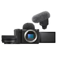 Sony ZV-E10 II + 16-50mm II + ECM-B10 shotgun microfoon - thumbnail