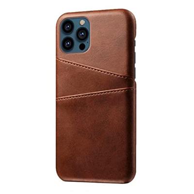 Casecentive Leren Wallet Back case iPhone 14 Pro Max bruin Casecentive Leren Wallet Back case iPhone 14 Pro Max bruin