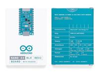 Arduino ABX00072 Board Nano 33 BLE Rev2 with headers Nano ARM® Cortex®-M4 - thumbnail