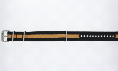 Horlogeband Certina C0326074805100A / C604023020 Onderliggend Nylon/perlon Multicolor 21mm