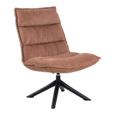 Bendt Draaifauteuil 'Ivy' Chenille, kleur Bruin