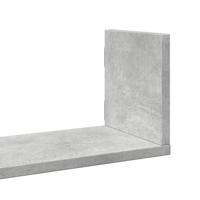 Wandschappen 3 st 58x18x18 cm bewerkt hout betongrijs - thumbnail