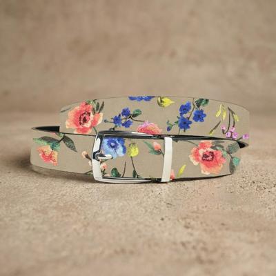 Blanc Velour Flora (Riem) Lureaux - Nette Riemen Voor Heren