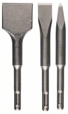 Bosch Professional Korte Beitelset SDS-Plus 140 mm 3-delig - 2608690180