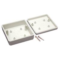 Hammond Electronics 1593JGY Handbehuizing 66 x 66 x 28 ABS Grijs-wit (RAL 7035) 1 stuk(s) - thumbnail