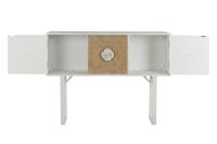 Wandtafel DKD Home Decor Wit Metaal Spar 120 x 35 x 90 cm - thumbnail