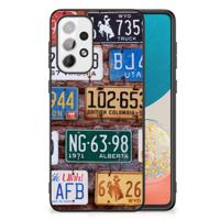 Samsung Galaxy A73 Silicone Back Case Kentekenplaten - thumbnail