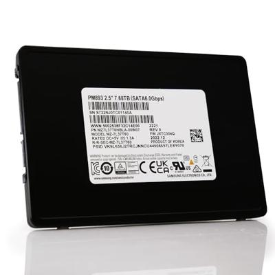 Samsung PM893 2.5 7680 GB SATA III V-NAND TLC