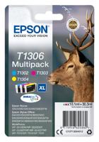 Epson inktcartridge T1306, 600-1.005 pagina&apos;s, OEM C13T13064012, 3 kleuren - thumbnail