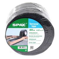 SPAX 4000009186419 Plakband Zwart (l x b) 30 m x 87 mm 1 stuk(s) - thumbnail