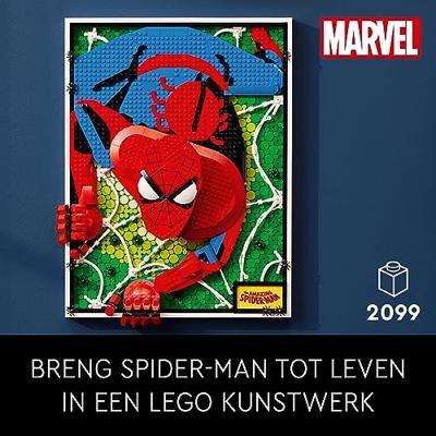 LEGO Art - De geweldige Spider-Man Constructiespeelgoed - thumbnail