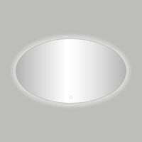 Badkamerspiegel Best Design Divo-80 LED Verlichting 80x60 cm Ovaal - thumbnail