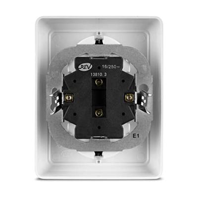REV 0510066992 2-voudig Stopcontact (onderbouw) IP20 Wit