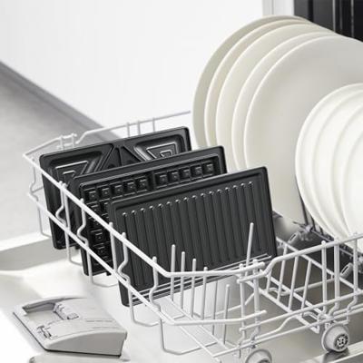 Tefal SW383D UltraCompact Wafel-Tosti-IJzer & Contactgrill RVS/Zwart