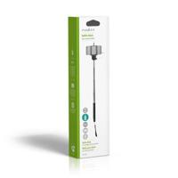 Uitschuifbare Selfiestick | Bedrade sluiterknop | Antislip Handgreep | Veiligheidskoord - thumbnail