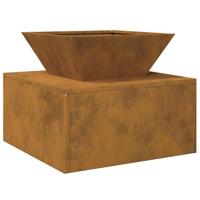 Vuurkorf Roestig 50 x 50 x 40 cm Cortenstaal - thumbnail